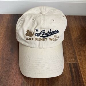 Y2K Walt Disney World Authentic Parks Baseball Hat Adjustable Strap Back